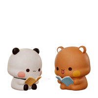 Figurines miniatures quotidiennes Yi Er Bubu, figurine Dudu Bubu, ornement de bureau, cadeau