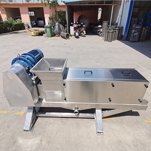 Máquina de Prensado de Desechos Vegetales de Doble Tornillo, Deshidratador de Verduras, Extrusora de Tornillo, Motor, Monitoreo Remoto Automático - Product Image 5