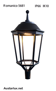 Farol Románico Imperial Clásico Europeo, Iluminación Urbana, Iluminación de Caminos, Iluminación Decorativa, Difusores de Luz para Parques - Product Image 4