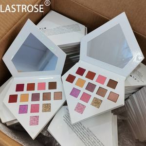 Paleta de Sombras de Ojos de Forma Especial, Alta Pigmentación, Sombras de Ojos Cuadradas en Polvo Mineral, Brillantes/Mate/Con Purpurina - Product Image 5