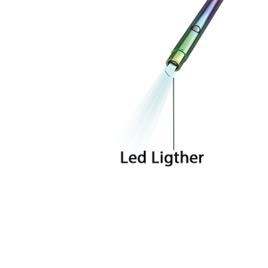 अगली पीढ़ी के सिरेमिक हीटिंग उपकरण पेटेंट इलेक्ट्रॉनिक हल्के पेन धूम्रपान सामान के लिए रिचार्जेबल बैटरी के साथ - Product Image 3