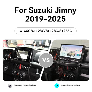 Autoradio Android 14 Foforfor 12,6 pouces pour <span class=keywords><strong>Suzuki</strong></span> Jimny 2019-2025 avec lecteur DVD, navigation GPS et <span class=keywords><strong>Apple</strong></span> <span class=keywords><strong>CarPlay</strong></span> sans fil - Product Image 5