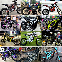 Pegatinas personalizadas para cuadro, compatibles con Surron Ultra Bee Light Bee X LBX, kit de calcomanías gráficas impermeables para moto eléctrica de cross, piezas de modificación.