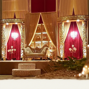Hindu Marriage Famous Door <b>Frame</b> Stage Classy <b>Wedding</b> Conventional Stage Set Trendy Traditional Look <b>Wedding</b> Stage - Product Image 1