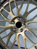 عجلة LZT-1101 مصنوعة من قطعتين مقاس 18 19 20 22 بوصة 5x114.3 5x112 5x120 لسيارات ميني JCW ودايو أفيو وفيات بونتو وأوبل كورسا وأسترا 986 LM