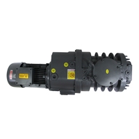 DLT LC500 Souffleur Roots à basse pression en fonte pour vide, surpresseur 500m³/h 2.2kW Triphasé, Ensemble de pompe de refoulement à palettes rotatives OEM