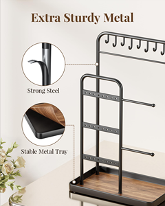 Jewelry Storage Rack Jewelry Display Stand Desktop Keychain Jewelry Bracelet Lipstick Storage - Product Image 4