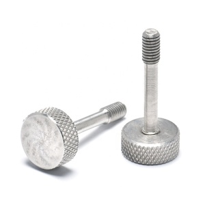 M4 M5 ss304 DIN653 tête moletée vis imperdable - Product Image 3