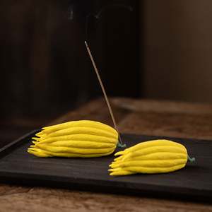 Bergamot Creative Ceramic Incense Sticks Burner Incense Burner for Teahouse Aromatherapy Indoor Buddhist Mood - Product Image 1