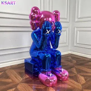 Home Decor Famous Design Customized Size Indoor Kaws Figure 4FT Kaw Statue  - China Indoor Sculpture and Home Decor Statue price