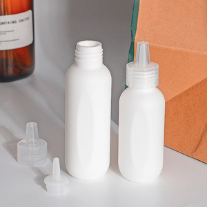 Refillable PP Plastic Spout Squeeze Bottle Crown Cap Sealing Lotion Face Wash Travel Cream Soft <b>Jam</b> <b>Jar</b> Salad Shampoo Use - Product Image 4