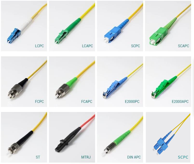 SC LC ST FC SM/MM Simplex Duplex Fiber Optic Patch Cord 3.0MM 2.0MM