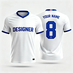 Camisetas de Fútbol de la Nueva Temporada Qatar 2026, Local y Visitante, Camisetas de Fútbol de Tailandia, Transpirables, Personalizables, 100% Poliéster para la Selección Nacional - Product Image 1