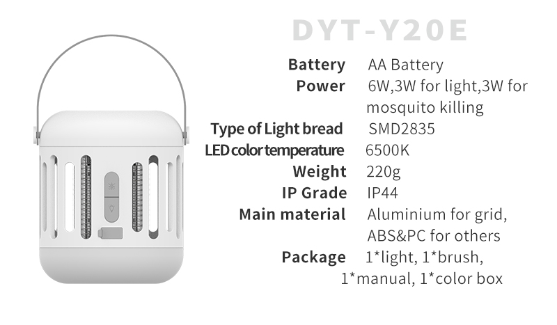 Dayang Bug zapper insect killer mosquito killer lamp mini mosquito killer lamp fly bug indoor