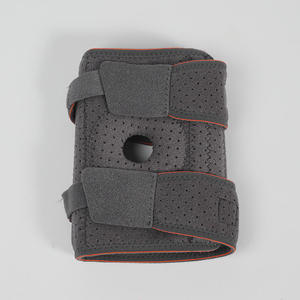 Genouillères de sport réglables en néoprène, stabilisateur à rotule ouverte, manchons de protection souples pour les articulations, fermeture auto-agrippante, sécurité sportive - Product Image 5