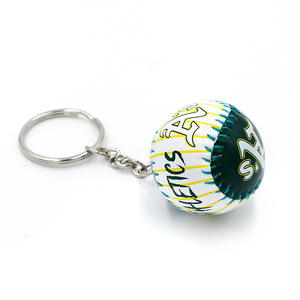 Vendita calda Baseball <span class=keywords><strong>portachiavi</strong></span> 3D Mini sport <span class=keywords><strong>tendenza</strong></span> regalo Souvenir moda tutte le squadre Logo borsa ciondolo <span class=keywords><strong>portachiavi</strong></span> - Product Image 6