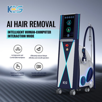 Machine d'épilation professionnelle KES 3000w 808nm, diode laser 808 à longue portée, performance exceptionnelle, design vertical