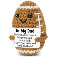200 stijlen gehaakte pinda-aanmoedigingsgeschenken gebreide speelgoedjes emotionele knuffels handgemaakte positieve gehaakte pinda met voetje