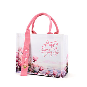 Borse Tote in Tela 3D Ecologiche Personalizzabili, Pre-Lavate con Logo Arabo, Fondo con Corda e Soffietto, Design Personalizzabile, Consegna Rapida - Product Image 3