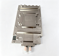 Plaque froide liquide en aluminium et cuivre, dissipateur thermique pour serveur GPU à refroidissement liquide, plaque froide de refroidissement liquide personnalisée
