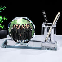 Honor of Crystal K9 Blank Sublimation 3d Gravure au laser Trophées en verre de cristal pour cadeau d'affaires