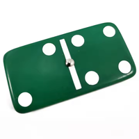 Jeu de dominos double six personnalisé, blocs de dominos multicolores et logo pour jouer au jeu de dominos