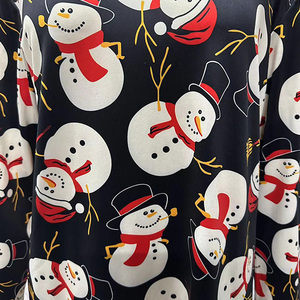 Custom Women Long Sleeve <strong>Tops</strong> Ladies Christmas Designs <strong>Xmas</strong> Printed <strong>Plus</strong> <strong>Size</strong> Crew Neck Women's Blouses - Product Image 6