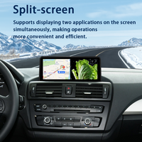 Autoradio 10,25 pouces Qualcomm 665 avec CarPlay sans fil et Android Auto pour BMW F20, tableau de bord numérique, navigation GPS