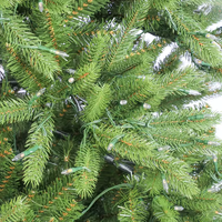 Sapin de Noël artificiel en PVC avec lumières LED, écologique, décoration extérieure, cadeau, Navidad, produits de Noël uniques