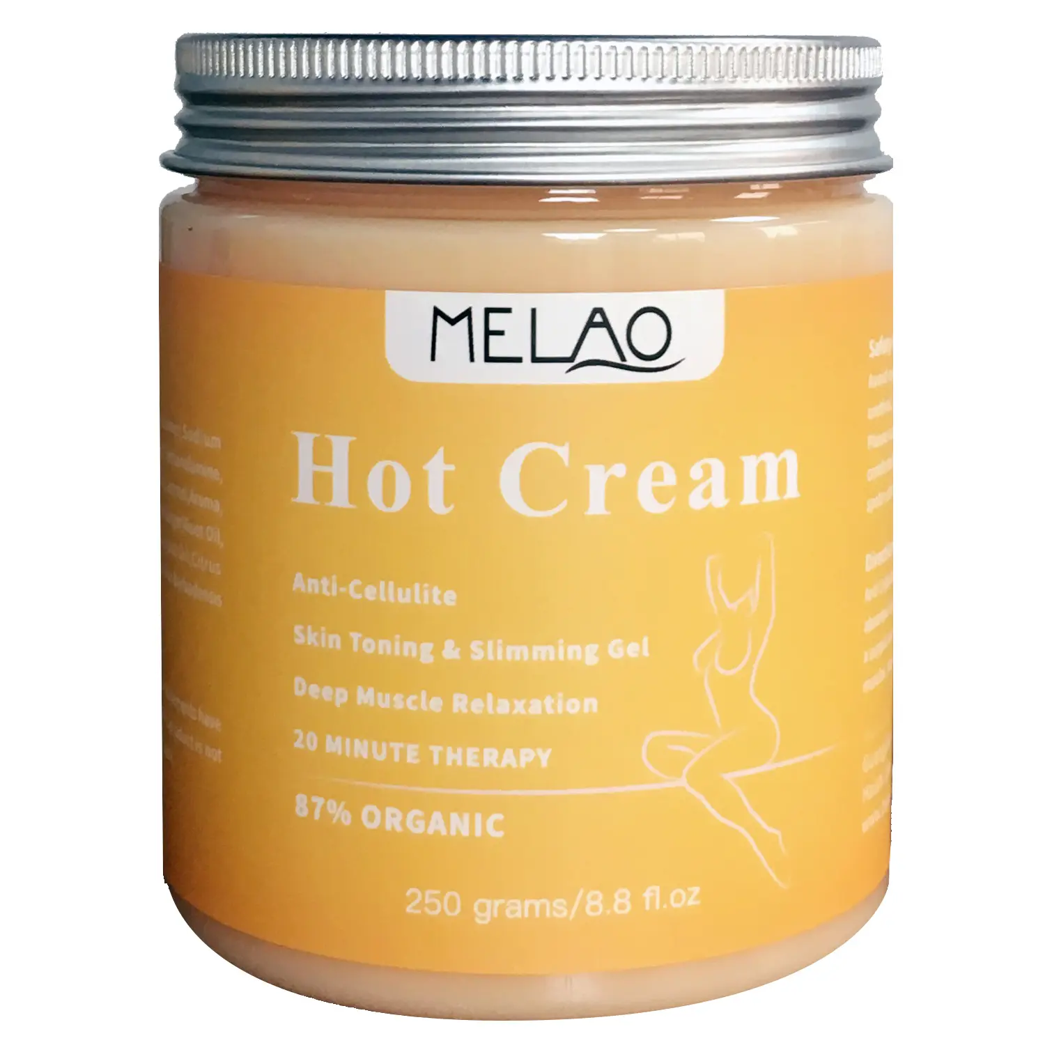 Melao beste heiße verkauf Hot Cream Extreme Cellulite Slimming & Firming sexy Body Fat Burning Massage Gel Weight Losing Hot creme