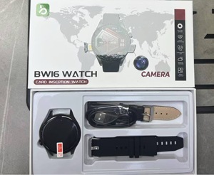 Nouveau Modèle 2025 BW16 : Montre Intelligente Circulaire, Connexion Sans Fil, Caméra Mobile, Batterie 400 mAh, Appel SIM/BT, Fonctionne comme Téléphone Montre - Product Image 6
