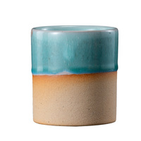 Tasses à expresso en céramique couleur unie, style minimaliste moderne, finition mate, disponibles pour la livraison directe transfrontalière