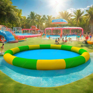 <span class=keywords><strong>สระ</strong></span><span class=keywords><strong>น้ำ</strong></span>เป่าลมสองชั้นสำหรับเด็ก <span class=keywords><strong>ย</strong></span>ี่ห้อเจิ้นเม่ย รุ่นปรับแต่งได้ สำหรับใช้งานกลางแจ้งในสวนสนุกและบ้าน - Product Image 6