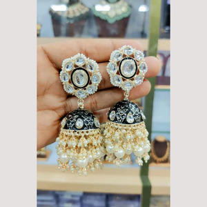 เครื่องประดับสไตล์ชนเผ่าประดับมุกและพลอยแบบอินเดียโบราณ (โลหะผสมสังกะสี) ดีไซน์หรูหรา เหมาะสำหรับโอกาสพิเศษ - Product Image 6