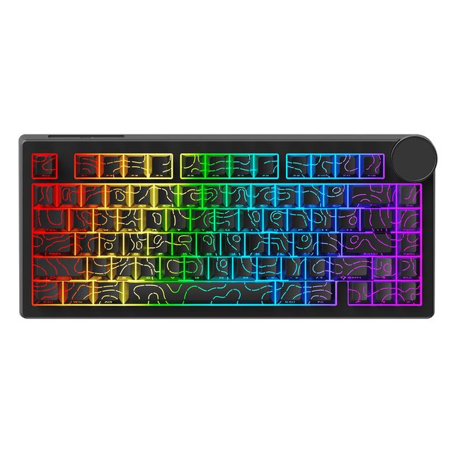 OEM ODM AK820 V2 75 Wired Mechanical Gaming Keyboard Magnetic HallEffect Switch Adjustable Rapid Trigger 8K Polling Rate 09 TFT