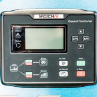 Groupe électrogène diesel à châssis ouvert personnalisé de 125 kVA à 625 kVA, alternateur synchrone sans balais, moteur Weichai, certifié CE ISO