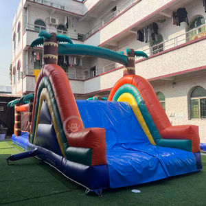 Castillo Inflable <span class=keywords><strong>Radical</strong></span> Run, Pista de Obstáculos Inflable, Casa de Brinco Inflable - Product Image 4