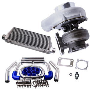 GT35涡轮套件 + <span class=keywords><strong>2</strong></span>.5英寸管道套件 + 600x30 0x 76mm <span class=keywords><strong>3</strong></span>英寸中冷器通用，适用于<span class=keywords><strong>3</strong></span>.0l-6.0l发动机 - Product Image 2