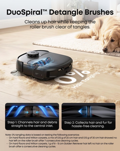 Eufy C28, Robot Aspirador Inteligente con Autolimpieza, 15,000 Pa de Succión, LDS, Inalámbrico, para Limpieza en Seco y Húmedo - Product Image 5