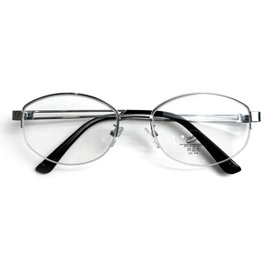 Lunettes optiques demi-cerclées 31300 unisexe, verres PC anti-lumière bleue, monture de largeur moyenne, origine Taizhou - Product Image 1