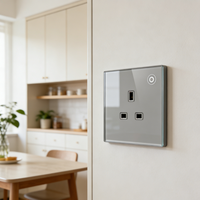 AU Standard WLAN Smart-Wandschalter SAA RCM zertifiziert, 4-fach Szenensteuerung, 240V, für australische Hausautomationssysteme