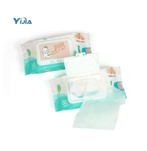 Salviettine umidificate per bambini OEM & ODM produttore Eco Friendly e dermatologicamente testato - Product Image 4