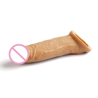 Manchon Réutilisable pour Pénis, Extenseur Réaliste en Silicone, Préservatif d'Extension, Jouet Sexuel pour Hommes, Agrandisseur de Pénis, Gaine de Préservatif Retardante