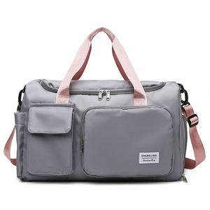 Sac de Sport Unisexe Oxford Gym Travel Weekender avec Fermeture à Glissière Motif Solide Doublure en Nylon Style à la Mode Vente en Gros - Product Image 3