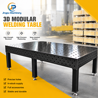 Table de soudage 3D haute précision, table de travail modulaire en acier avec pinces