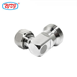 Usine L29 7-16 7/16 <span class=keywords><strong>Jack</strong></span> femelle vers <span class=keywords><strong>Mini</strong></span> 4.3/10 4.3 Din prise mâle vers Angle droit 90 degrés flexion coaxial Rf adaptateur coaxial - Product Image 5