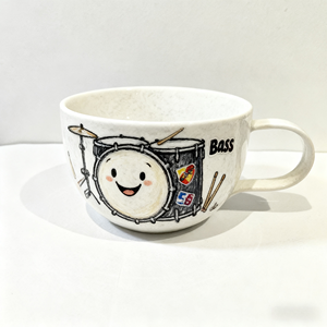 Tasse à café en céramique personnalisée faite à <span class=keywords><strong>la</strong></span> main-conception de <span class=keywords><strong>grosse</strong></span> <span class=keywords><strong>caisse</strong></span> peinte à <span class=keywords><strong>la</strong></span> main-cadeau de vacances en porcelaine personnalisé - Product Image 4