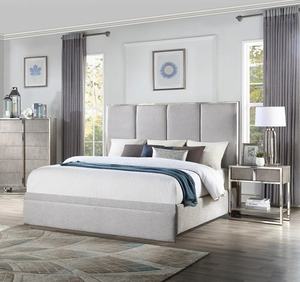 True Quality <strong>Beautiful</strong> Queen Size Bedroom Furniture Luxury Double Modern <strong>Bed</strong> New Type - Product Image 5