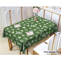 Protège-table pliable en plastique durable, anti-déversement, écologique et résistant à la chaleur pour la maison, la cuisine, les dîners, les fêtes et les restaurants (intérieur)