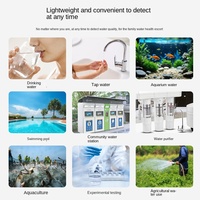 Stylo testeur numérique 4-en-1 de la qualité de l'eau (pH, TDS, EC, température) avec calibration CAL pour l'eau potable, les aquariums et l'hydroponie